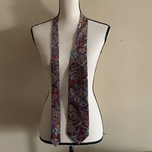 Kenzo Paris Floral Silk Tie